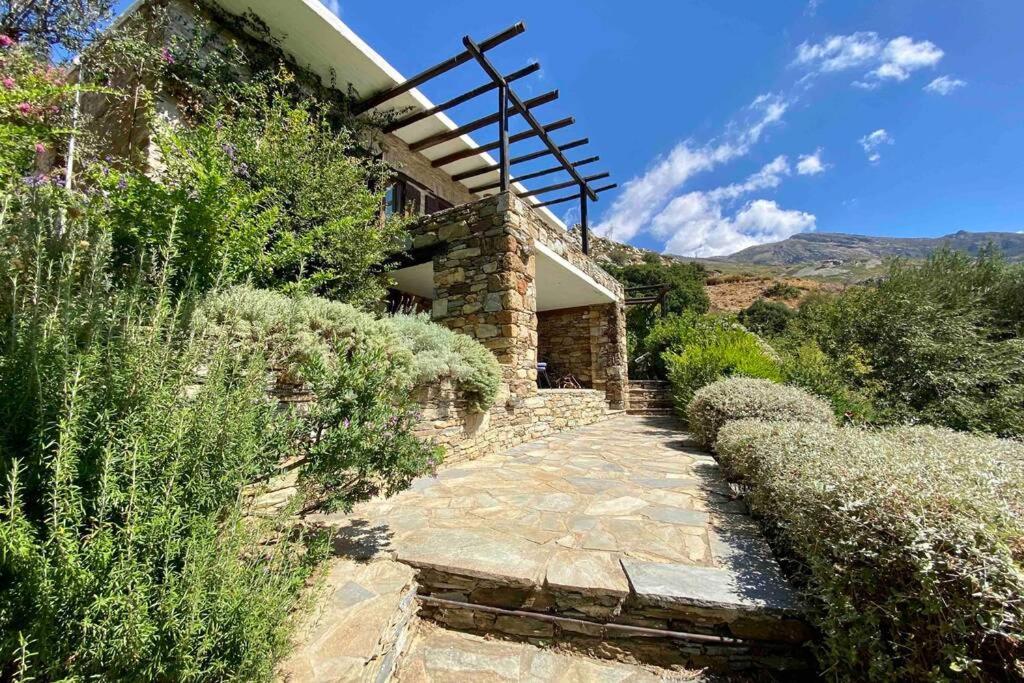 The Old Stone Cottage Karystos  Bagian luar foto